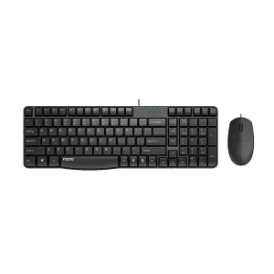 ماوس و کیبورد سیم دار Rapoo X120s